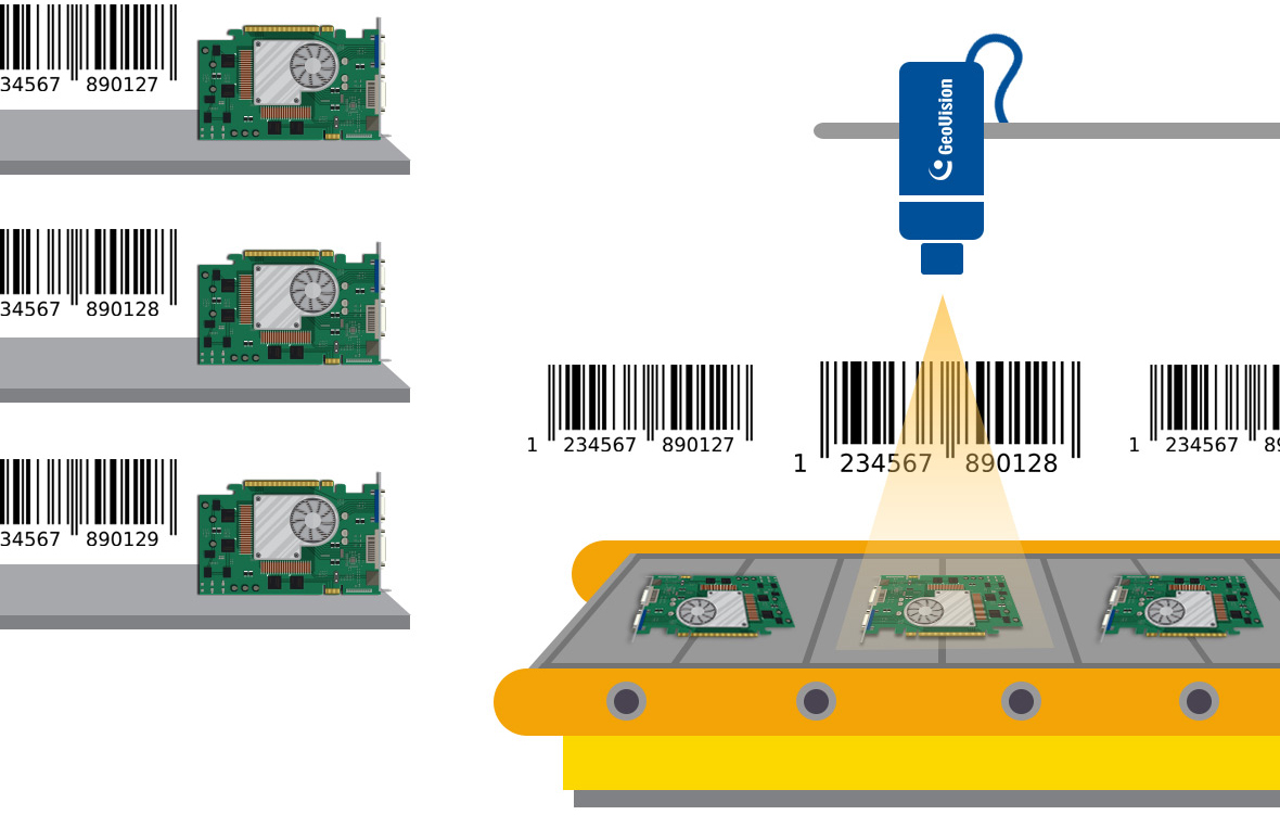 Read multiple 1D or 2D barcodes in second